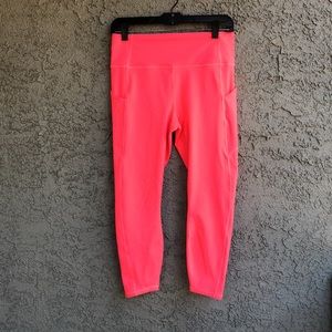Fabletics Hot Pink Leggings, L